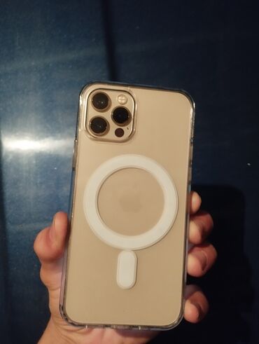 iphone xs xirdalan: IPhone 12 Pro, 128 GB, Qızılı, Face ID