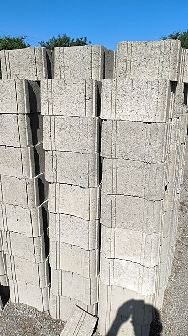 Пескоблок: Пескоблок Гладкий, Заборный, 400x150x200, Самовывоз, Платная доставка — 14