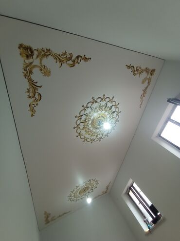 Натяжной потолок: Натяжной потолок Глянцевое, Матовое, 3D потолки Бесплатный замер, Гарантия, Монтаж — 6