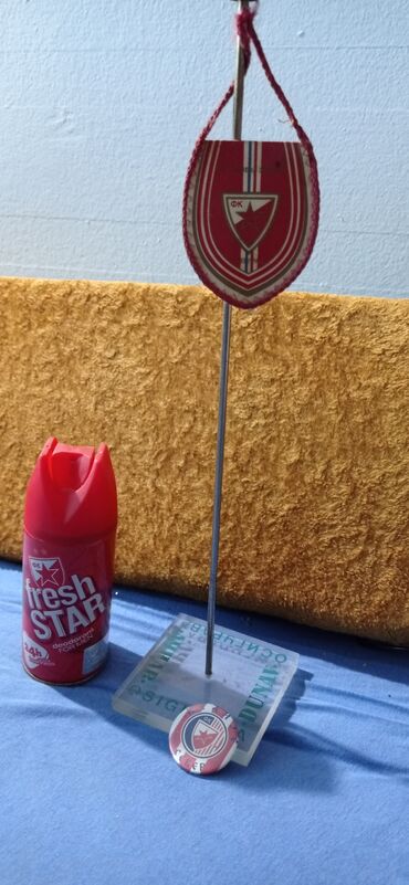 Značke, ordenje i medalje: 🔴⚪ PRODAJEM KOMPLET NAVIJAČKIH SUVENIRA FK CRVENA ZVEZDA 🔴⚪ Idealan — 7
