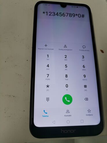 mobilni: Honor 8A Prime, color - Black, Fingerprint, Dual SIM cards