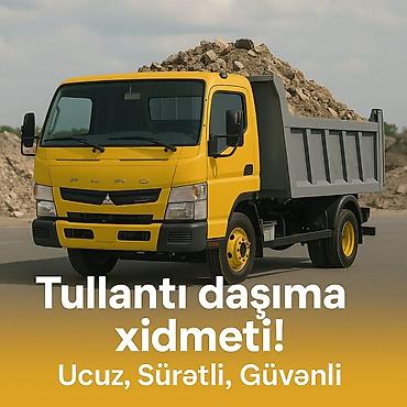 Автоуслуги: Tikinti tullantılarının daşınması xidməti təklif olunur. Bu xidmət — 3