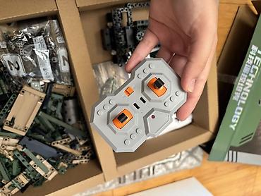 oglan usagi ucun oyuncaqlar: LEIBAO “TECHNOLOGY” uzaqdan idarə olunan tank konstruktor dəsti - — 3