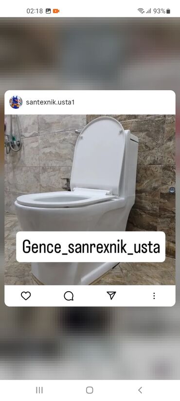 Santexnik ustaları: Santexnik ustası tələb olunur, 6 ildən artıq təcrübə, 6/1, Aylıq ödəniş -da lalafo.az — 10 Santexnik ustaları: Santexnik ustası tələb olunur, 6 ildən artıq təcrübə, 6/1, Aylıq ödəniş — 10