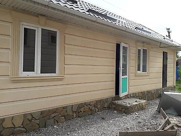 Фасадные работы: Утепление домов жидкий травертин декор текстура багет любой сложности — 14