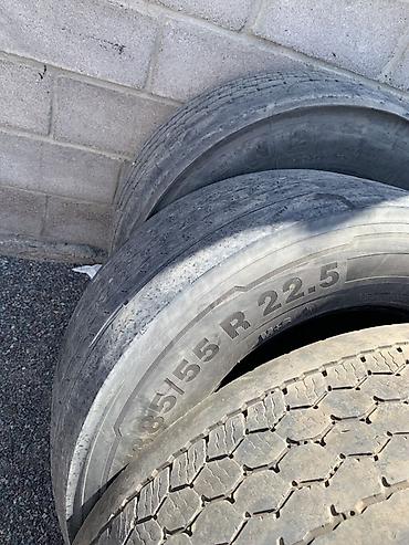 Транспорт: Грузовые шины Michelin - Размеры на фото: 315/70 R22.5 и 385/55 R22.5 — 4
