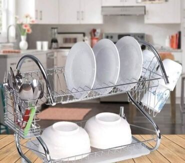 Ostala kuhinjska oprema: Stalak za posudje - Ocedjivac/Susilica susac za sudove Sušac/cediljka — 7