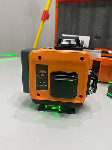 Лазерные уровни: Лазерный уровень Ланзан 4 D Полный Комплект. Адрес магазина : улица — 10