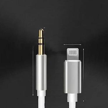 Kablovi za telefone: Audio kabl sa Lightning na 3,5 mm T-KAD-005 NOVO. Audio kabl sa — 3