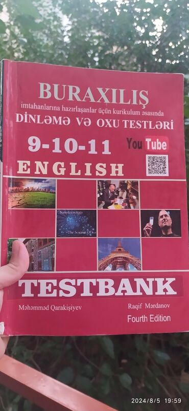 azərbaycan dili buraxılış 2100 test 70 sınaq 140 mətn nizami hüseynov: Ingilis dili buraxılış üçün yeni model test kitabı dinləmə və oxu