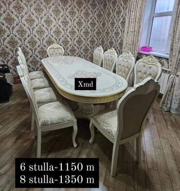 Dolablar: Qonaq otağı üçün, Yeni, 6 stul