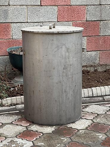 Другие емкости: Нержавейка бочка 200л пищевая с крышкой советский сталь. Листы все — 1