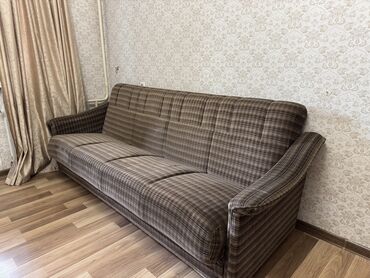 раскладной диван ош: Раскладной диван, Б/у, Двухстворчатая