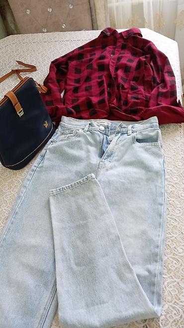 Cinslər: Cinslər, PULL&BEAR, 2XS, rəng - Mavi — 3