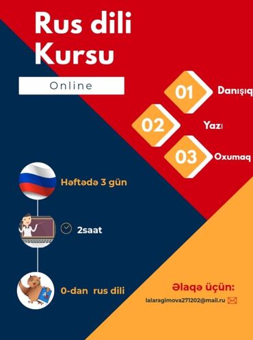rus azeri: Языковые курсы | Русский, Азербайджанский | Для взрослых, Для детей