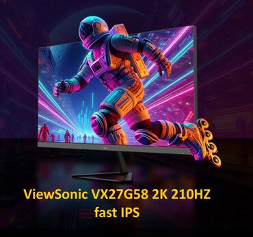 блок питания 5: Монитор, ViewSonic, Жаңы, LED, 27" - 28"