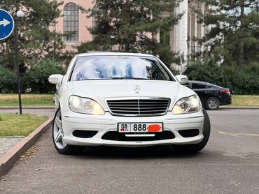 амг amg: Mercedes-Benz S-class AMG: 2003 г., 5.5 л, Автомат, Бензин, Седан