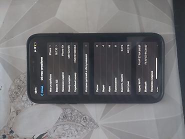 нета х: IPhone Xr, Б/у, 64 ГБ, Белый, Чехол, 79 % — 1
