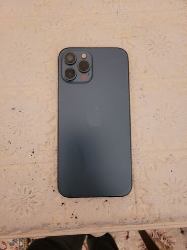 apple macbook pro ikinci el: IPhone 12 Pro Max, 256 GB, Pacific Blue, Face ID