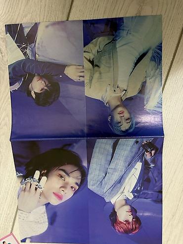 dəftər üzü şəkilləri: K-pop temalı poster dəsti - Çoxsəhifəli, iri formatlı posterlər — 4