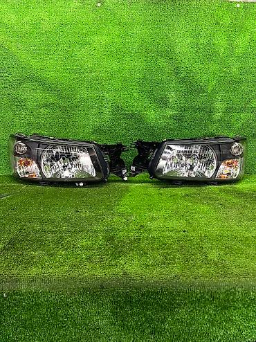 vw bora: Комплект передних фар Subaru 2004 г., Б/у, Оригинал, Япония — 6