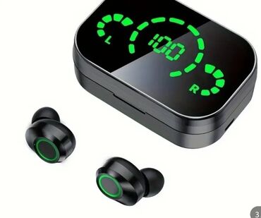 Qulaqcıqlar: Yeni Simsiz (Bluetooth) Qulaqcıqlar, rəng - Qara — 2