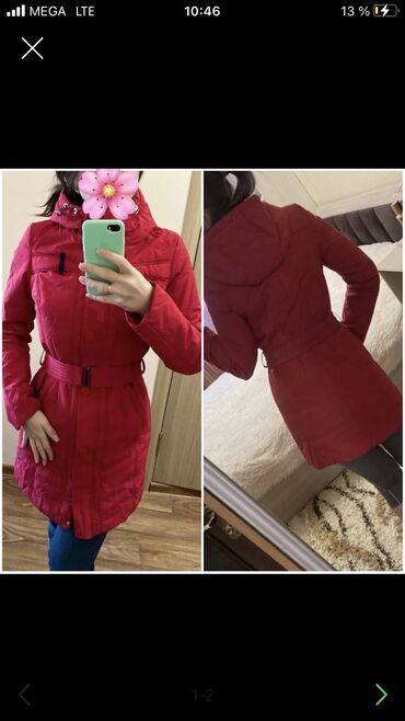 женские весенние куртки оптом: Весенне-осенняя куртка 42размер, в идеальном состоянии