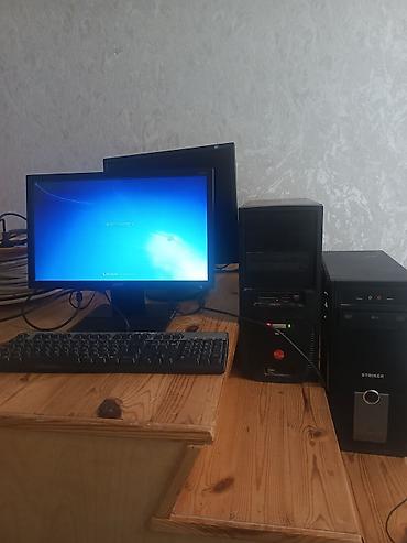 Masaüstü kompüter dəsti işlənmişdi ofis proqramlari uçun əlverişlidi