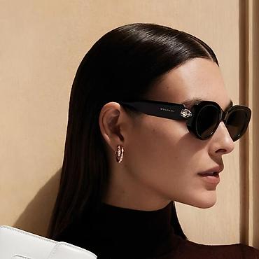 bvlgari tyger: Солнцезащитные очки BVLGARI Serpenti - Форма: округлые/овальные линзы — 2