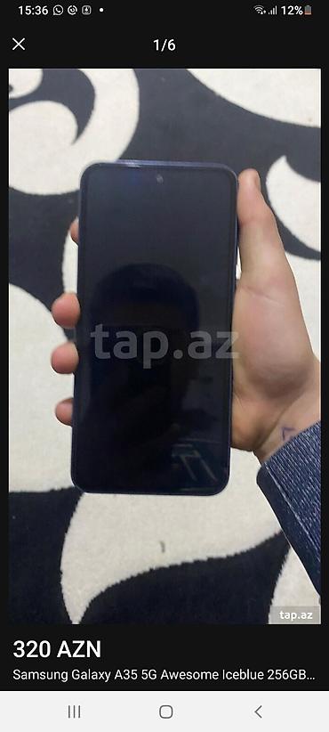 çoxlu oyun: Samsung Galaxy A35, 256 GB, rəng - Mavi — 1