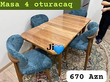 reception is elanlari: Masa və oturacaq dəstləri — 1