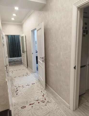 квартира джал мкр: 2 бөлмө, 64 кв. м, Элитка, 5 кабат, Евроремонт