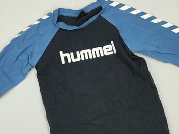 kurtki 4f chłopięce: Блузка, Hummel, 5-6 р., 110-116 см, стан - Хороший