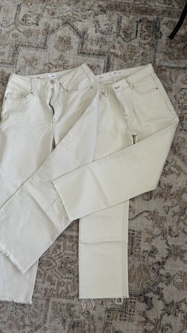джинсы женские летние: Джинсы, Mango, Высокая талия, M (EU 38)