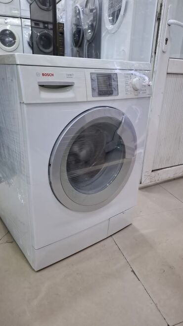 qab yigan: Paltaryuyan maşın Bosch, 7 kq, Avtomat, Qurutmasız, Kredit yoxdur