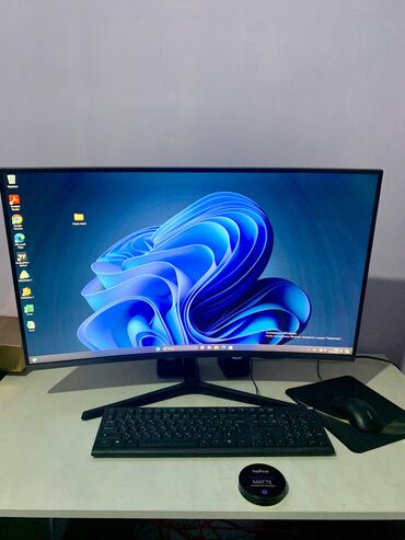 Мониторы: Монитор, Samsung, Б/у, LED, 32" - 33"