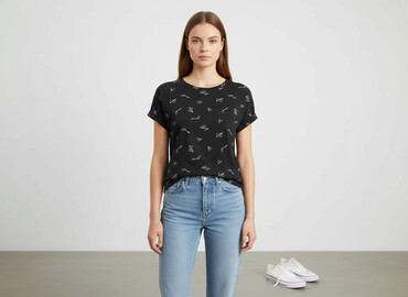 ufc t shirty: Janina, T-shirt damski, rozmiar S