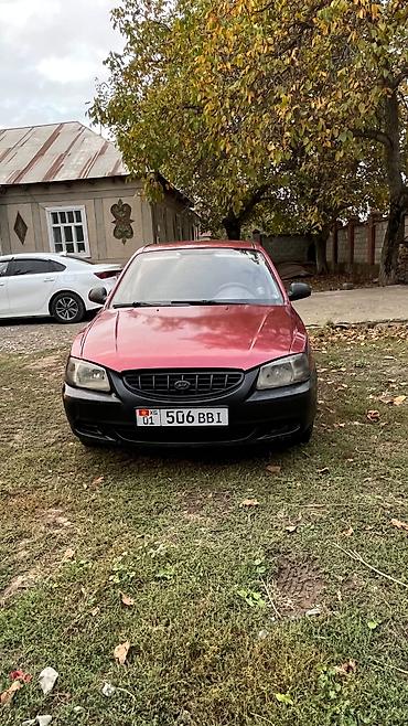 Унаа сатуу: Hyundai Accent: 2006 г., 1.5 л, Кол менен иштөөчү, Бензин, Седан — 3
