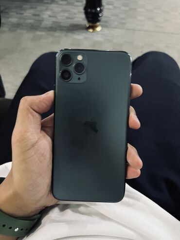 лучшая копия apple watch 6: IPhone 11 Pro Max, Колдонулган, 64 ГБ, Blue Titanium, Каптама, 76 %