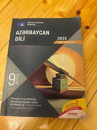 Testlər: Məhsul: “Azərbaycan dili – 2025 Test Toplusu” (Dövlət İmtahan Mərkəzi) — 1