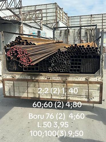 profil metal: Metal profillər və borular – müxtəlif ölçülərdə Məhsul çeşidi: - — 3