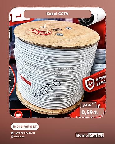 Kabel CCTV - Video müşahidə sistemləri üçün xüsusi hazırlanmış CCTV lalafo.az -da Kabel CCTV - Video müşahidə sistemləri üçün xüsusi hazırlanmış CCTV