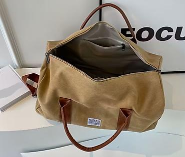 kipling monkey: Дорожная сумка-баул (duffle) из плотного канваса с контрастными — 4