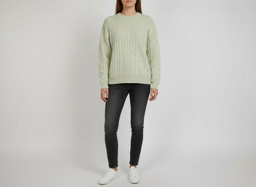 sweterek w serduszka pepco: Peek & Cloppenburg, Sweter damski, rozmiar L