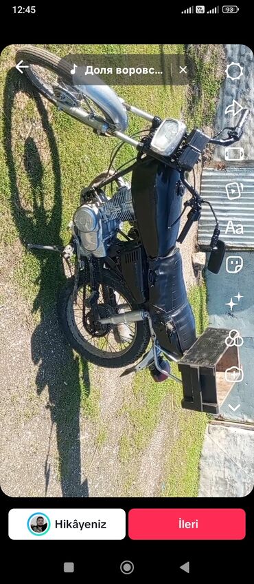 Yağlar və avtokimyəvi maddələr: Honda - HONDA 125, 150 sm3, 2023 il, 700 km