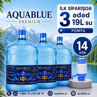 где купить алоэ вера: AQUABLUE PREMIUM – 19L içməli su - Müasir texnologiya ilə — 1