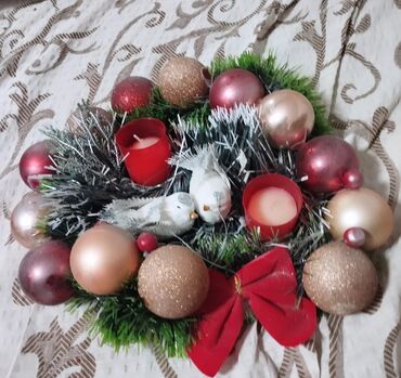 Praznična dekoracija: Jelka, bоја - Šareno, Novo — 7