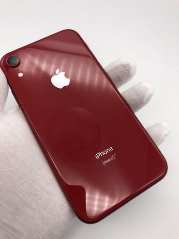 айфон хр рассрочка: IPhone Xr, Колдонулган, 128 ГБ, Кызыл, Коргоочу айнек, Каптама, 81 %