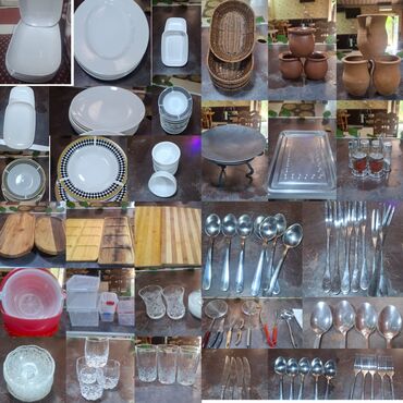 restoran qabları: Kafe restoran ucun qablar satilir 1 aydir alinib.Boşqablar qirilan