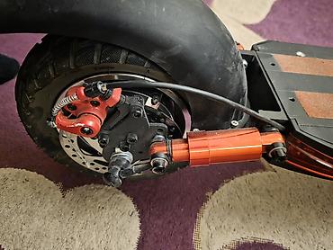 penny bord: Güclü elektrikli skuter – şəhərdə və off-road üçün - İkiqat ön — 6